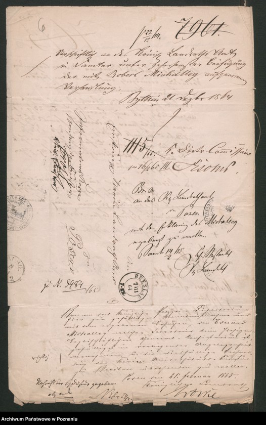 Obraz 9 z jednostki "A. betr. /Edward Michałek, redaktor Gazety Wielkopolskiej/"