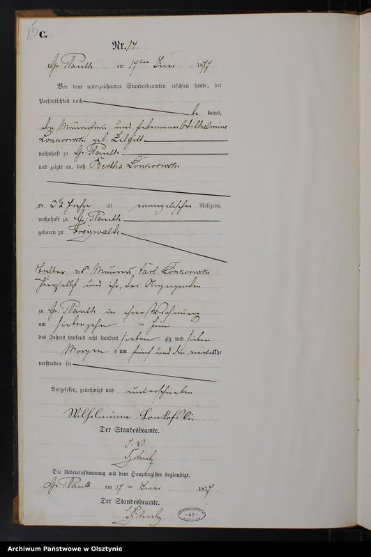 image.from.unit.number "Sterbe-Neben-Register Nr 1 - 44"