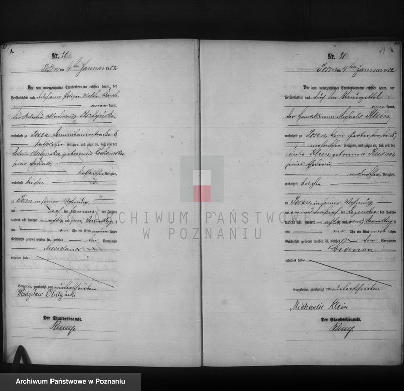 image.from.unit.number "Księga urodzeń t. I"