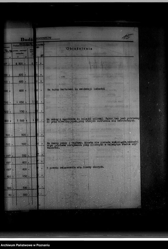 Obraz 19 z jednostki "Miasto Kruszwica Budżety i sprawy rachunkowe 1632/33-1933/34"