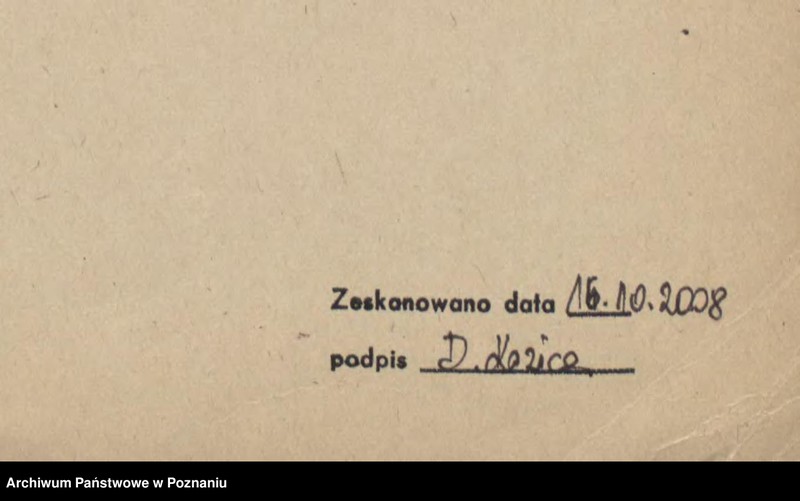 Obraz 8 z jednostki "Janowiec, powiat Żnin akta koła."