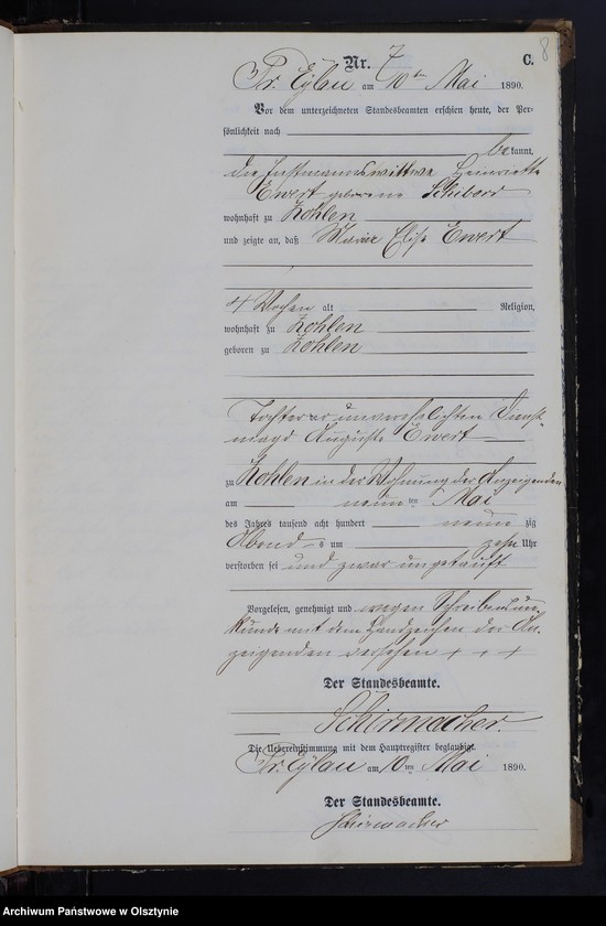 image.from.unit.number "Sterbe-Neben-Register Nr 1 - 18"