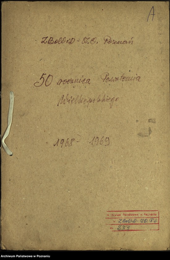 Obraz 7 z jednostki "50 rocznica powstania wielkopolskiego."