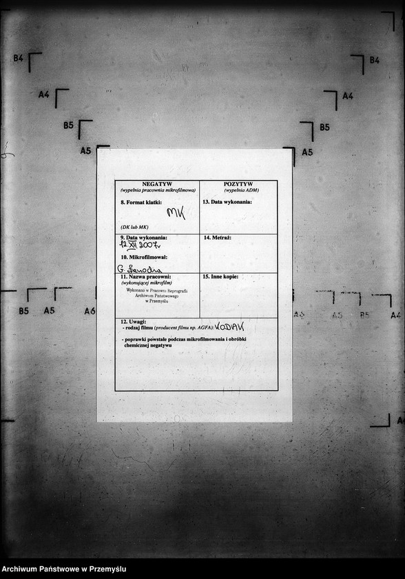 image.from.unit.number "[Kopie ksiąg metrykalnych parafii Klimkówka z filiami Kuńkowa, Łosie (dekanat Gorlice)]"