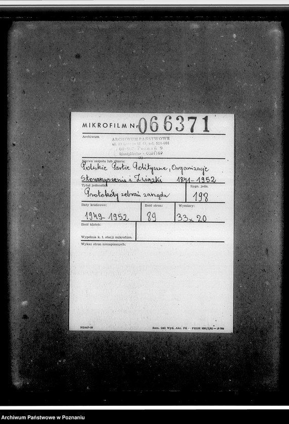 Obraz 2 z jednostki "Protokoły zebrań zarządu"