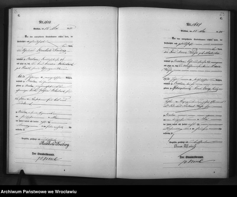 image.from.unit.number "Sterbe-Haupt-Register Breslau II 1880 Band 5"