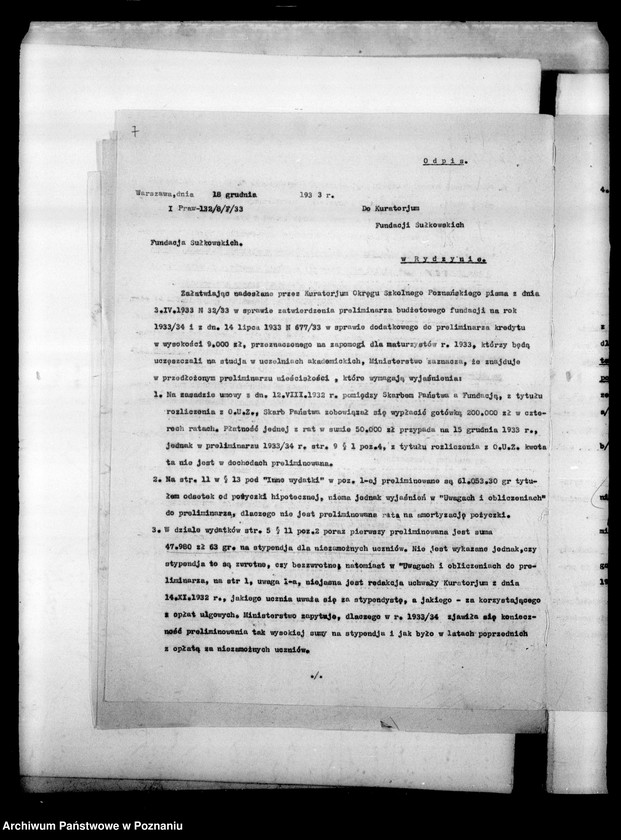 Obraz 10 z jednostki "Prywatne Gimnazjum imienia Sułkowskich- Rydzyna [sprawozdanie z egzaminu dojrzałości z wykazem abiturientów]"