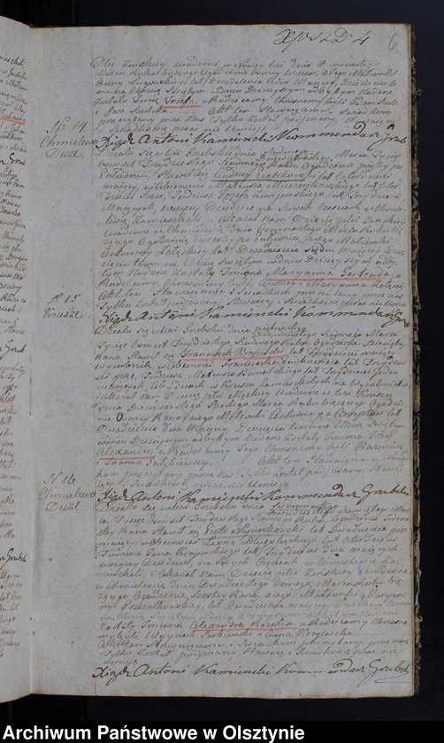 image.from.unit.number "Parafija Grzebska Duplikat Akta Urodzenia, Zeyścia, Zaślubień z Roku 1837-go"