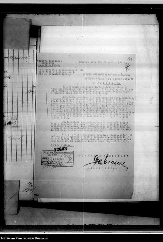 Obraz 19 z jednostki "/Sprawy przewłaszczenia nieruchomości Szubin wieś powiatu szubińskiego na rzecz J. Łubińskiego własność Elzy Rosen"