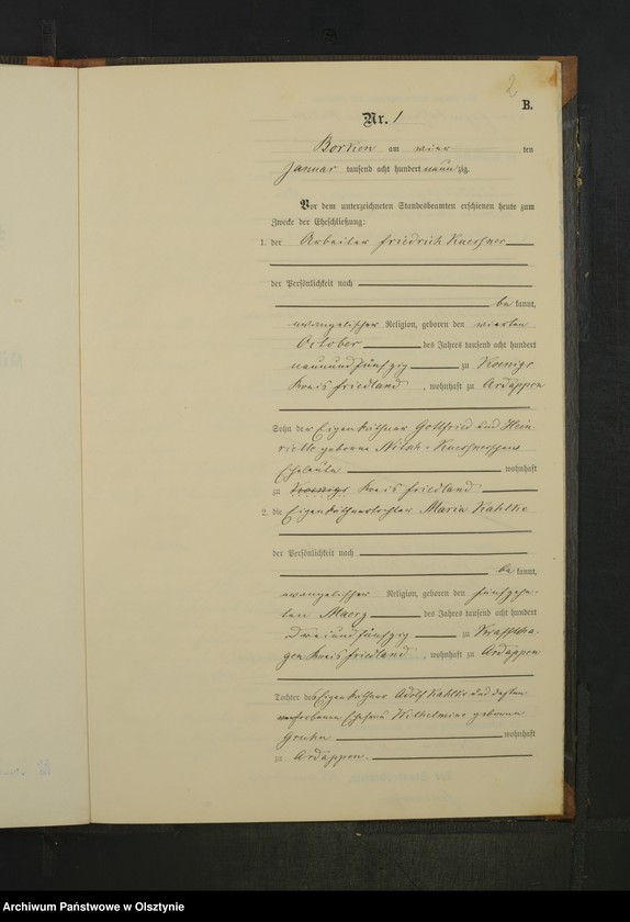 image.from.unit.number "Heiraths-Neben-Register Nr 1 - 11"