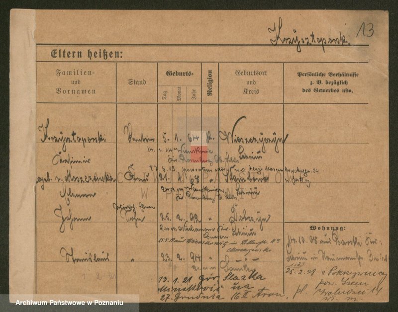 Obraz 13 z jednostki "Krzyszczyński - Krzyżaniak"