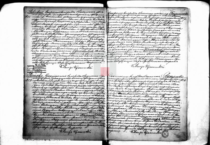 image.from.unit.number "Akta urodzeń, małżeństw i zgonów"