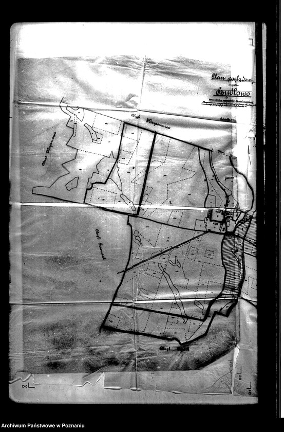 Obraz 17 z jednostki "/Różne plany i mapy majątku Szydłowo powiatu mogileńskiego/"