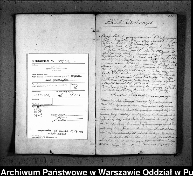 image.from.unit.number "Akta urodzeń, małżeństw i zgonów"