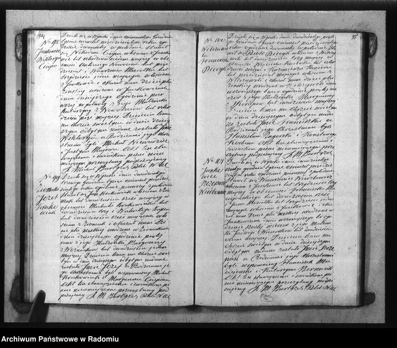 image.from.unit.number "Duplikat akt Religijno - Cywilnych Urodzonych, Zaszlubionych i Zmarłych Parafii Wysoka spisanych za rok 1850"