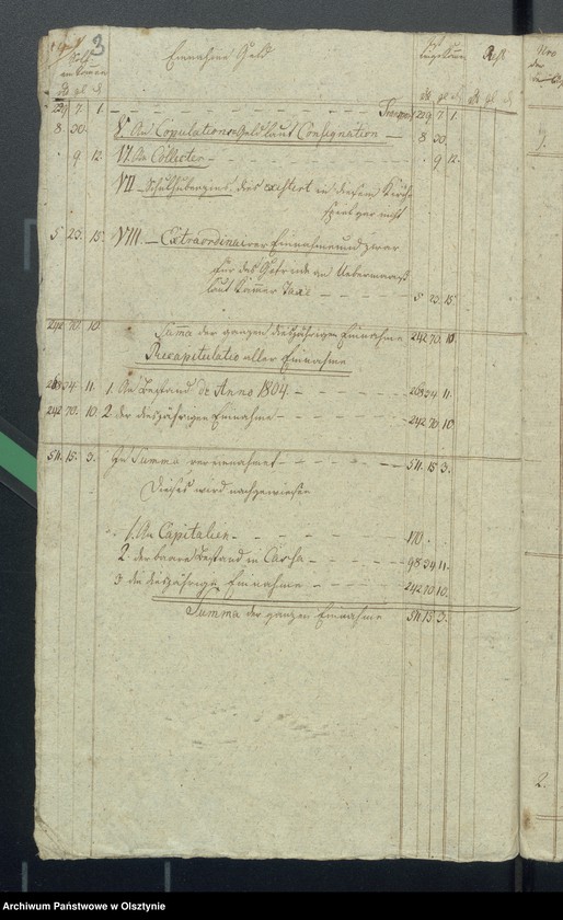 image.from.unit.number "Schul-Casen Rechnung des Rheinschen Kirchspiels"