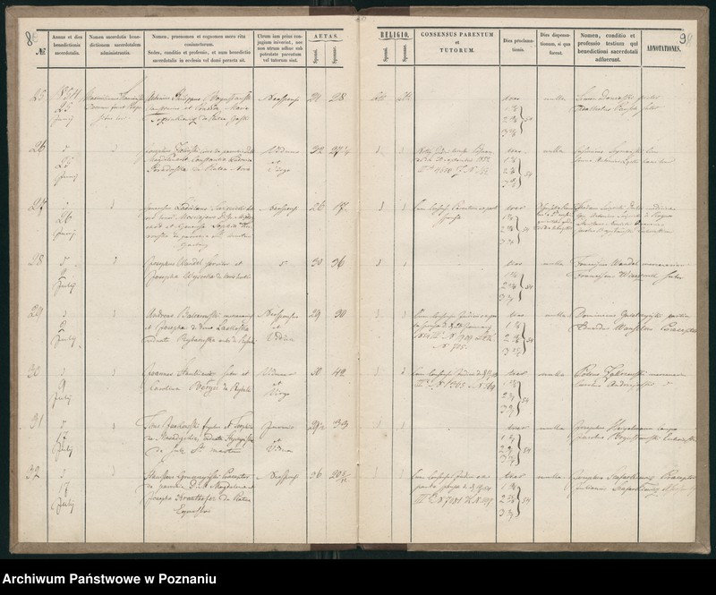 Obraz 7 z jednostki "Księga małżeństw"