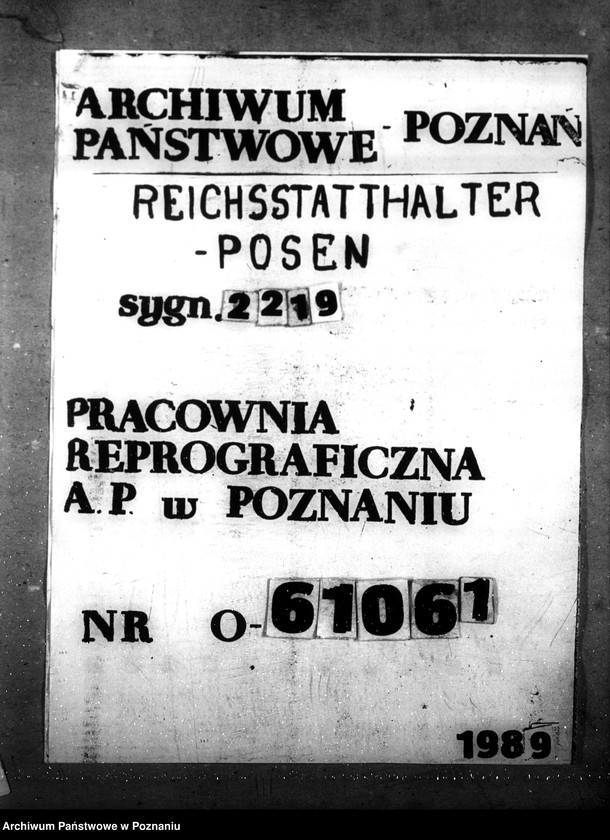 Obraz 1 z jednostki "Volkspflegeamt"