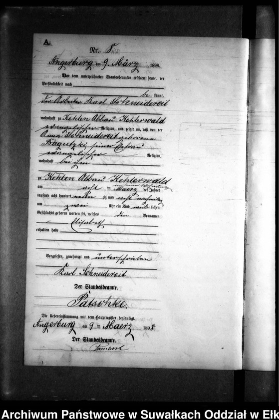 image.from.unit.number "Geburts-Neben-Register des Preussischen Standes-Amtes Kehlen Kreis Angerburg"