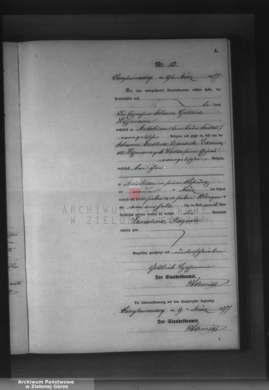 Obraz 16 z jednostki "Geburts-Neben-Register"