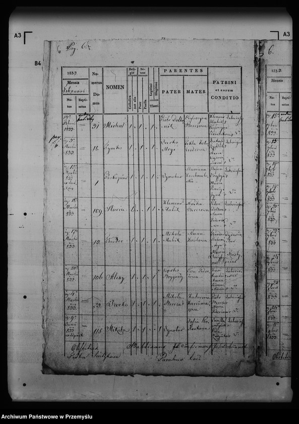 image.from.unit.number "[Kopie ksiąg metrykalnych parafii Bolanowice z filiami Tamanowice, Złotkowice (dekanat Mościska)]"