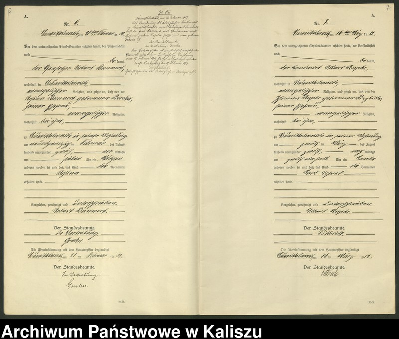 Obraz 6 z jednostki "[Księga urodzeń]"