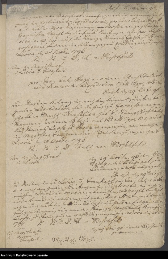 Obraz 5 z jednostki "[Anweisungen der Südpreussischen Kriegskasse]"