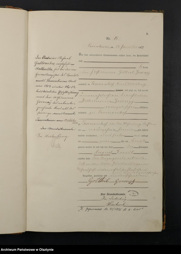 image.from.unit.number "Geburts-Haupt-Register Nr 1 - 194"