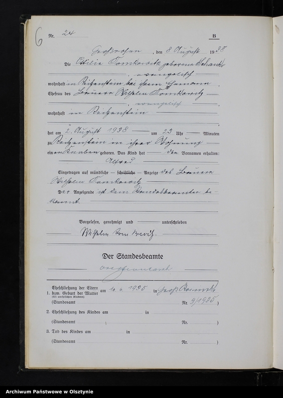 image.from.unit.number "Geburtenbuch Nr 19 - 34,1 - 25,1 - 27 i 1 - 21"