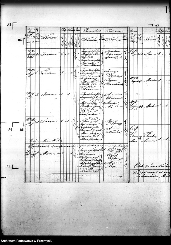 Obraz 13 z jednostki "[Kopie ksiąg metrykalnych parafii Leszczyny z filiami Bielanka, Kuńkowa (dekanat Gorlice)]"
