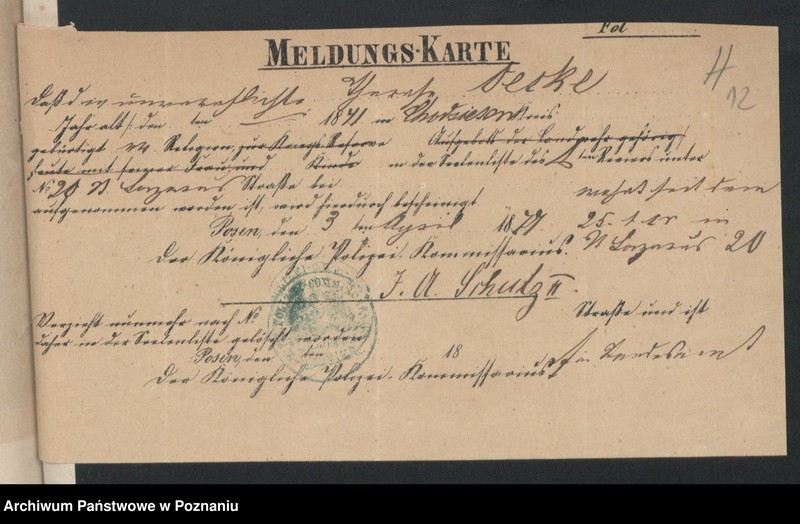 Obraz 14 z jednostki "Die von den Verlobten beizubriegenden Urkunden"