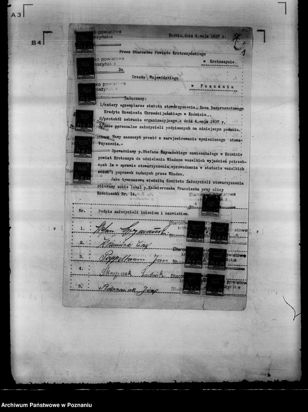 image.from.unit.number "/ Kasa Bezprocentowego Kredytu Rzemiosła Chrześcijańskiego w Koźminie/"