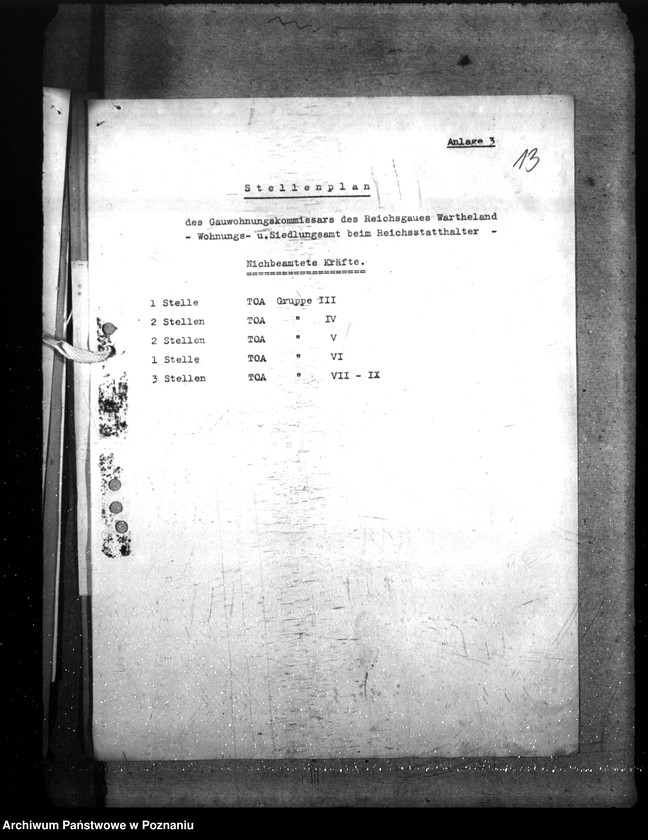 Obraz 19 z jednostki "Organisation des Wohnungs- und Siedlungsamts"
