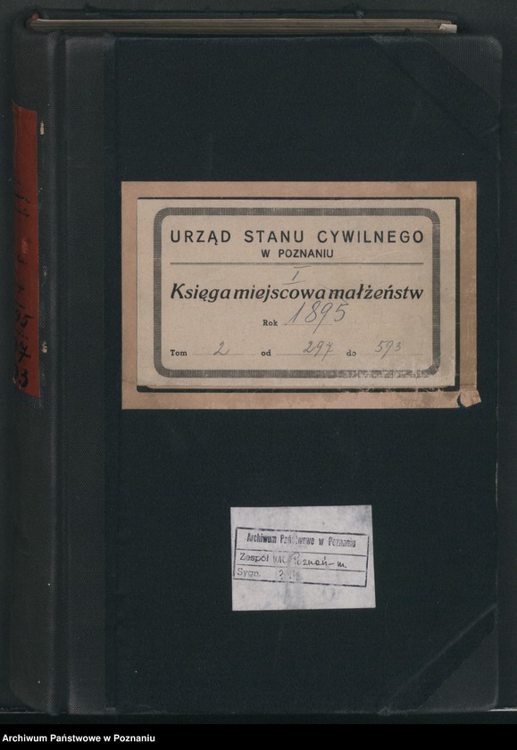Obraz 2 z jednostki "Księga małżeństw t. II"
