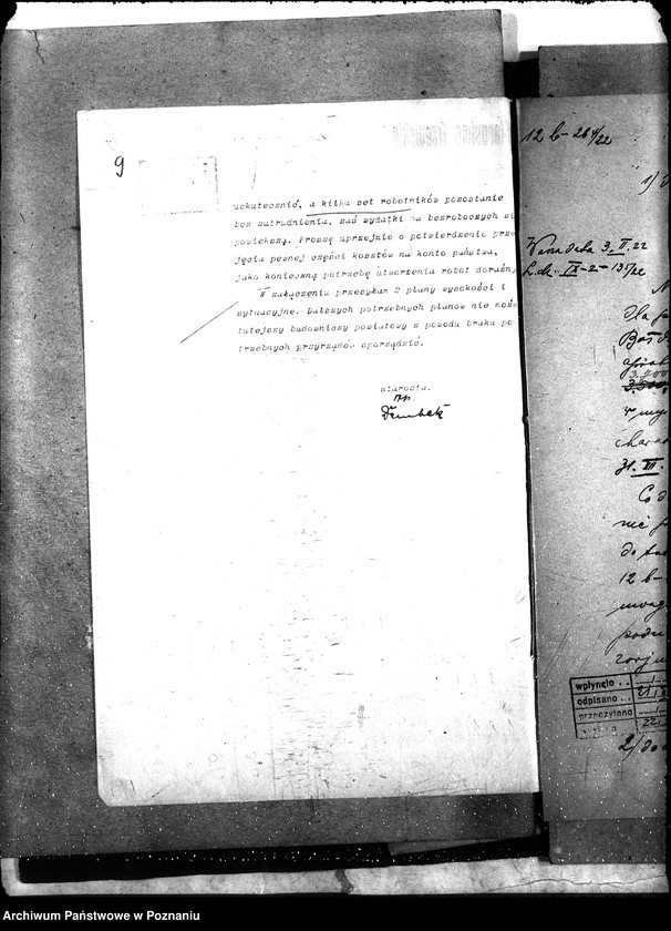 Obraz 13 z jednostki "{Subwencja i kredyty na budowę dróg w powiecie Tczew]"