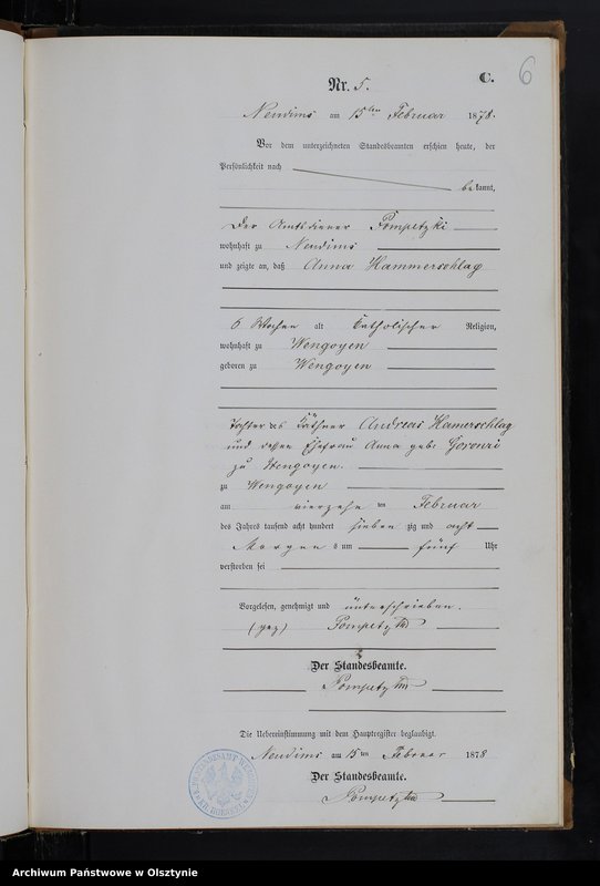 image.from.unit.number "Sterbe-Neben-Register Nr 1 - 47"