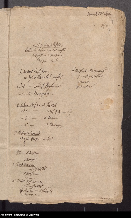 image.from.unit.number "Accisse Vergütungs-Sachen für Prediger der Schwarzsteinsche Gemeine"