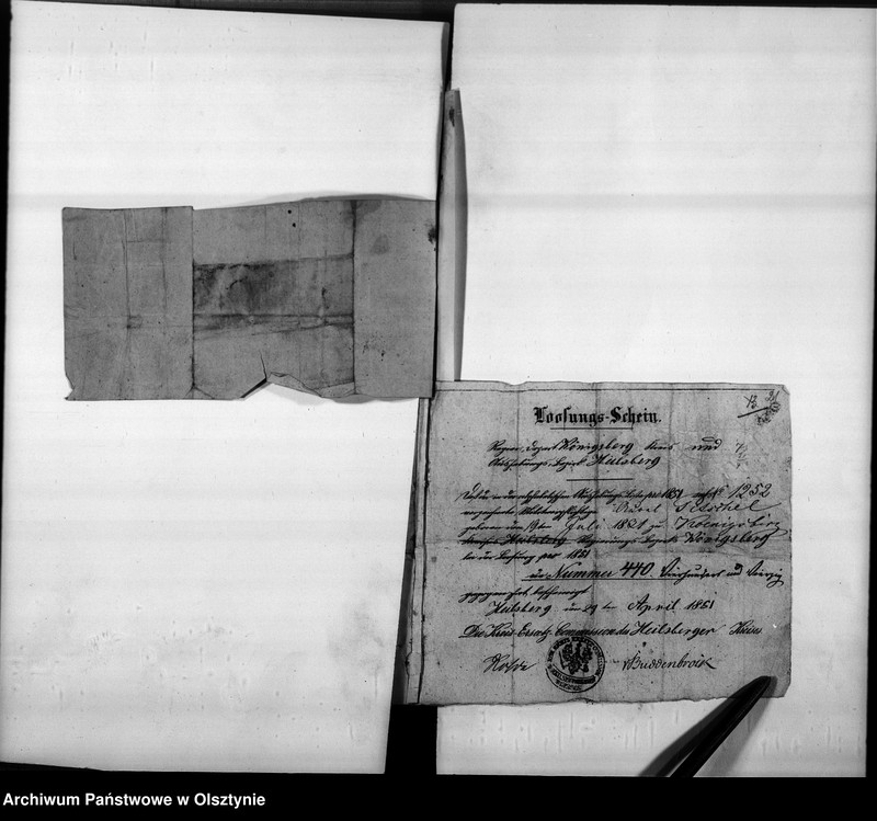 image.from.unit.number "Rentmeister Aurel Pitschel in Pr.[eussich] Holland"