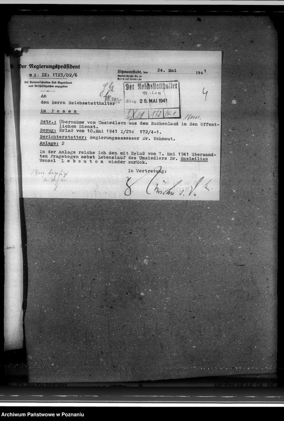 Obraz 10 z jednostki "Übernahme der Rückwanderer in den öffentlichen Dienst"