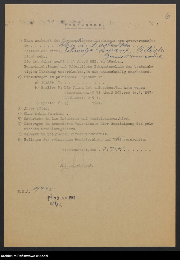 Obraz 8 z jednostki "Amalja Rajsdorf- sklep kolonialny w Mileszkach"