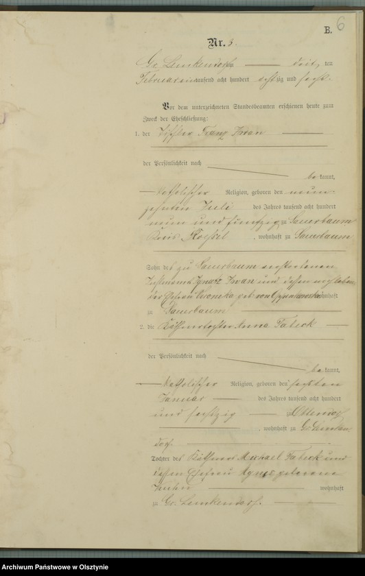 image.from.unit.number "Heiraths-Haupt-Register Nr 1 - 23"