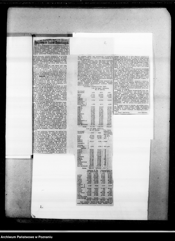 Obraz 6 z jednostki "Emigracja do Ameryki [wycinki prasowe]"