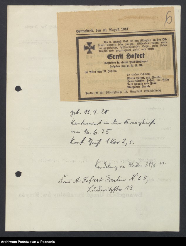 image.from.unit.number "Gemeindeglieder bei der Wehrmacht Gefallene"