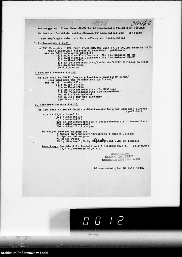 Obraz 10 z jednostki "F-ma E.Zerbe, L