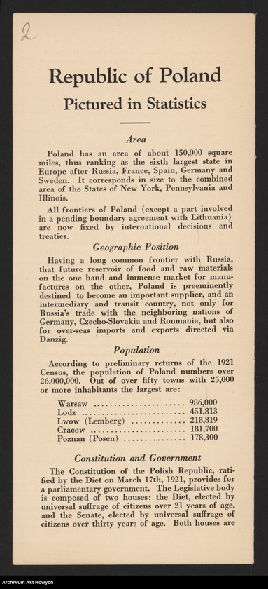 image.from.unit.number "Republic of Poland - Pictured in Statistics (prospekt)"