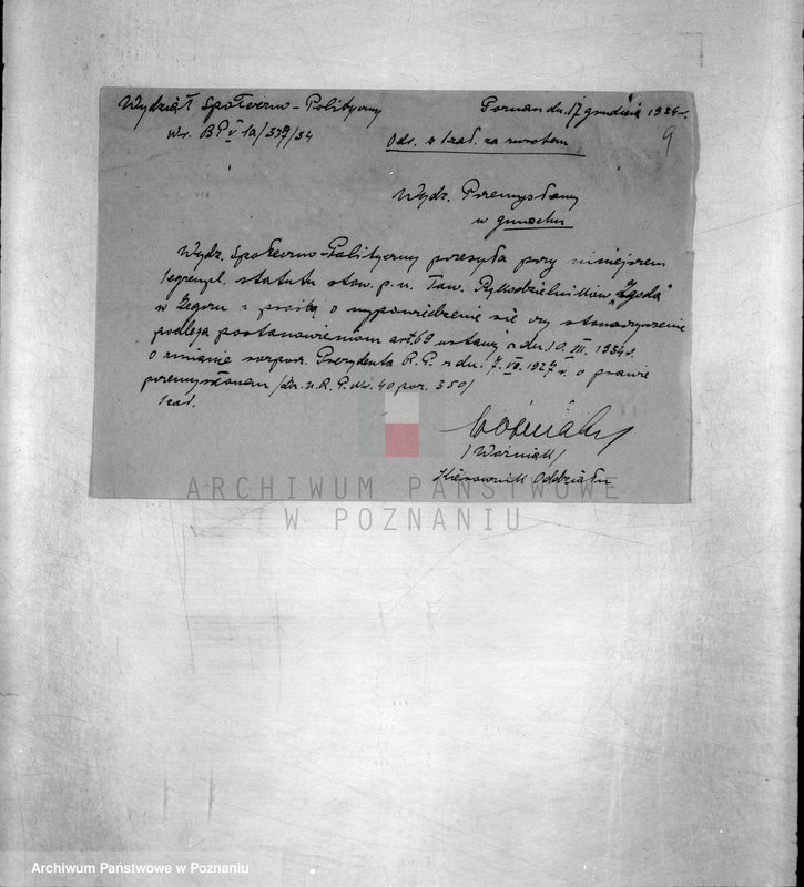 Obraz 13 z jednostki "/Towarzystwo Rękodzielników,,Zgoda" w Żegrzu/"