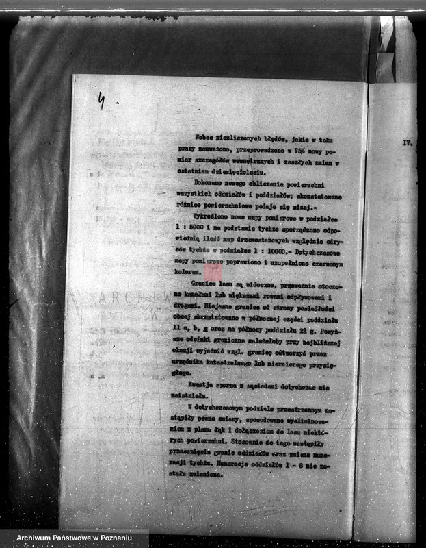 Obraz 8 z jednostki "Plan urządzania gospodarstwa leśnego dla lasu majętności Stary Białcz-Czacz powiat kościański 1935-1945"