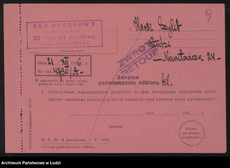 Obraz 11 z jednostki "Hersz Szylet- sprzedaż cukierków"