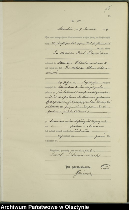 image.from.unit.number "Sterbe-Haupt-Register Nr 1-533"