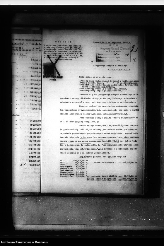 Obraz 11 z jednostki "Majątek Żydowo wyłączenie z art. 4 i 5 ustawy o reformie rolnej Stanisław Chełmicki"